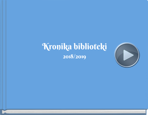 Book titled 'Kronika biblioteki2018/2019'