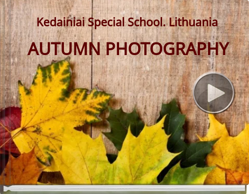 Book titled 'AUTUMN PHOTOGRAPHY'