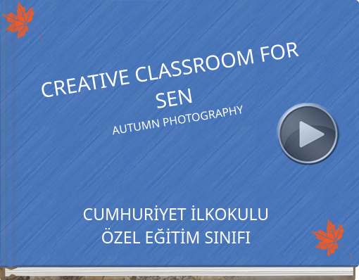 Book titled 'CREATIVE CLASSROOM FOR SENAUTUMN PHOTOGRAPHY'
