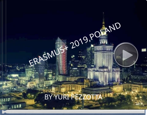 Book titled 'ERASMUS+ 2019,POLAND'