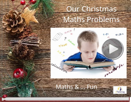 Book titled 'Our Christmas Maths Problems'