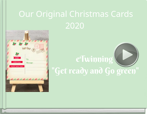 Book titled 'Our Original Christmas Cards 2020'