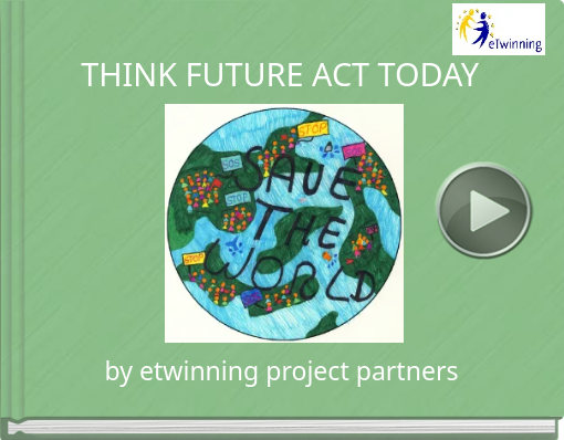 Book titled 'THINK FUTURE ACT TODAY'