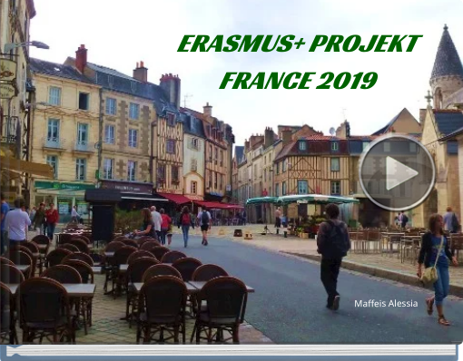 Book titled 'ERASMUS+ PROJEKTFRANCE 2019'