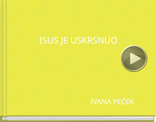 Book titled 'ISUS JE USKRSNUO'