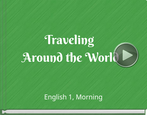 Book titled 'Traveling Around the World'
