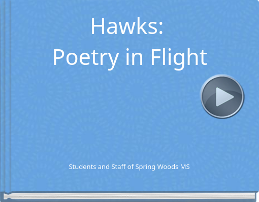 Book titled 'Hawks: ﻿Poetry in Flight'