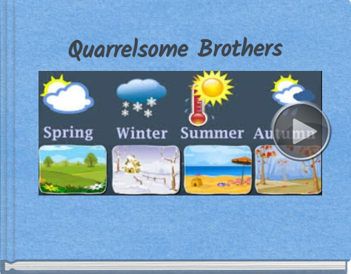 Book titled 'Quarrelsome Brothers'