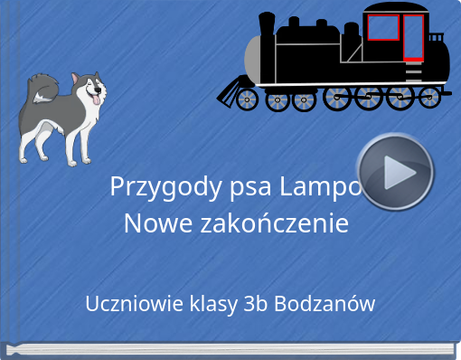 Book titled 'Przygody psa LampoNowe zakończenie'