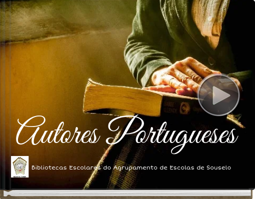 Book titled 'Autores Portugueses'