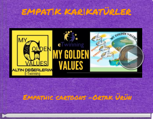 Book titled 'EMPATİK KARİKATÜRLER'