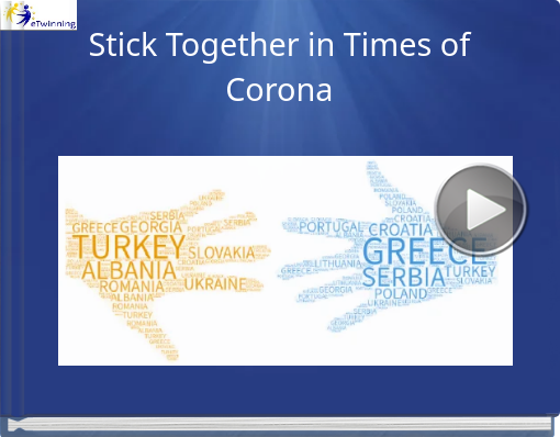 Book titled 'Stick Together in Times of Corona'