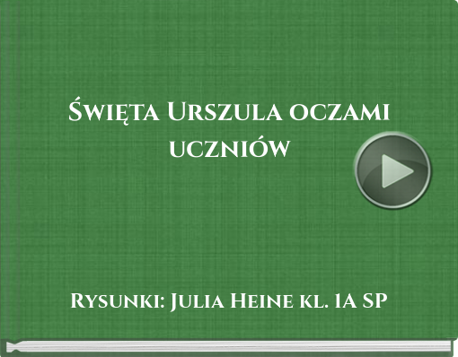 Book titled 'Święta Urszula oczami uczniów'