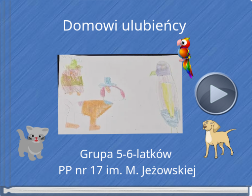 Book titled 'Domowi ulubieńcy'