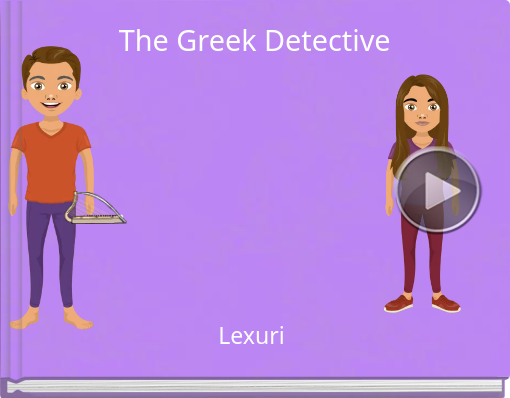 Book titled 'The Greek Detective'