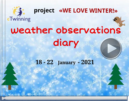 Book titled 'project   «WE LOVE WINTER!»'
