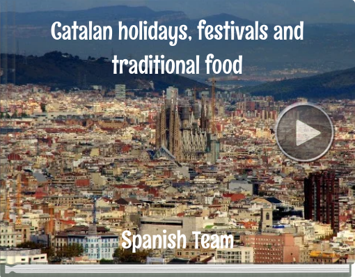 Book titled 'Catalan holidays, festivals and traditional food'
