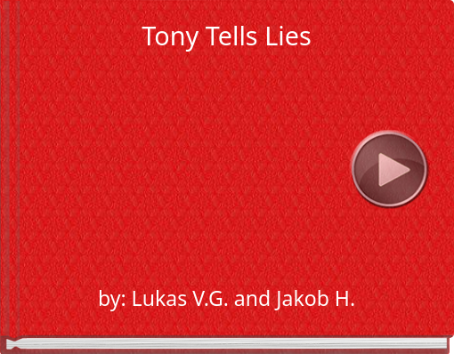 Book titled 'Tony Tells Lies'