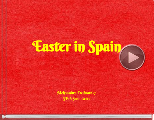 Book titled 'Easter in Spain'