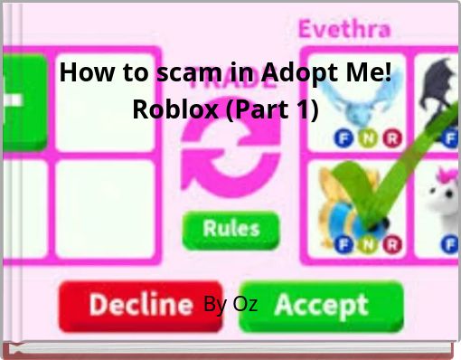 How to scam in Adopt Me! Roblox (Part 1)