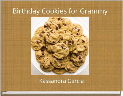 Birthday Cookies for Grammy