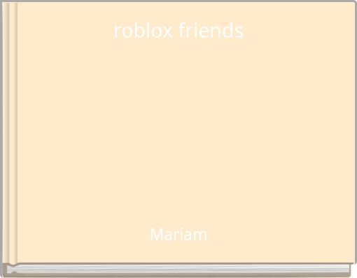 roblox friends