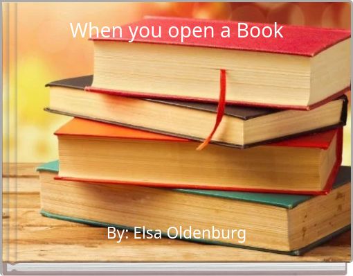 When you open a Book