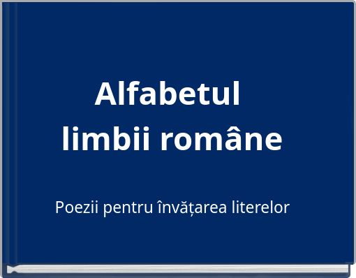 Alfabetul&nbsp;limbii române