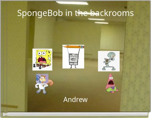 SpongeBob in the backrooms
