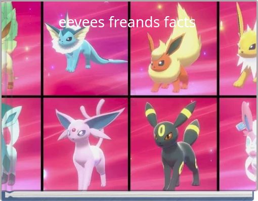 eevees freands facts