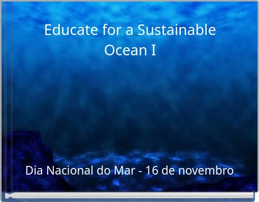 Educate for a Sustainable Ocean I