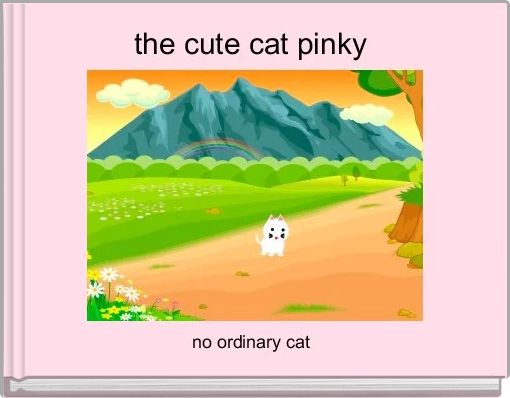 the cute cat pinky 