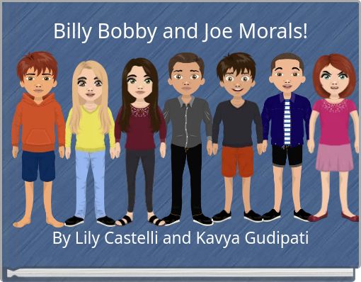 Billy Bobby and Joe Morals!