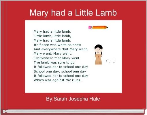 Mary had a Little Lamb 