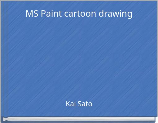 MS Paint cartoon drawing