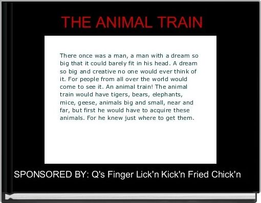  THE ANIMAL TRAIN