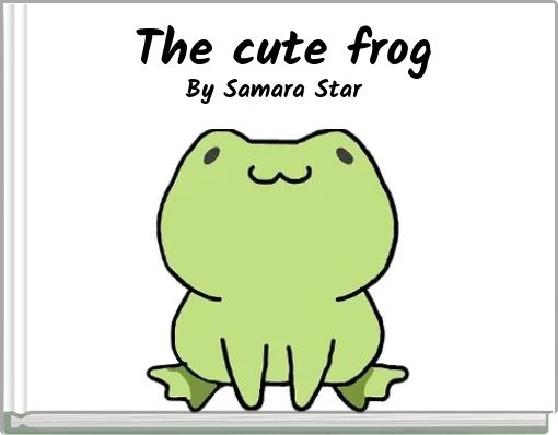 The cute frog