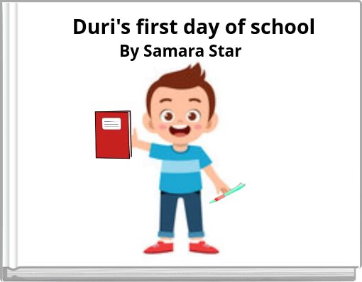Duri's first day of school