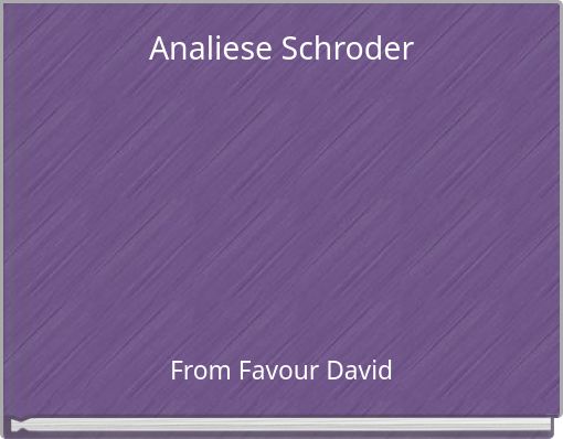 Analiese Schroder