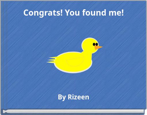 Congrats! You found me!