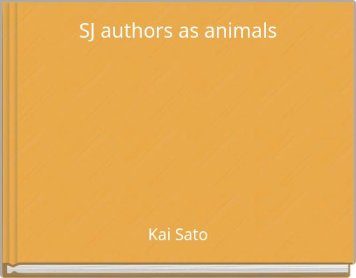 SJ authors as animals
