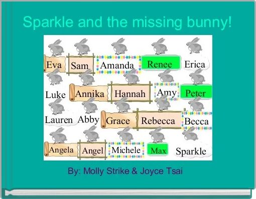 Sparkle and the missing bunny! 