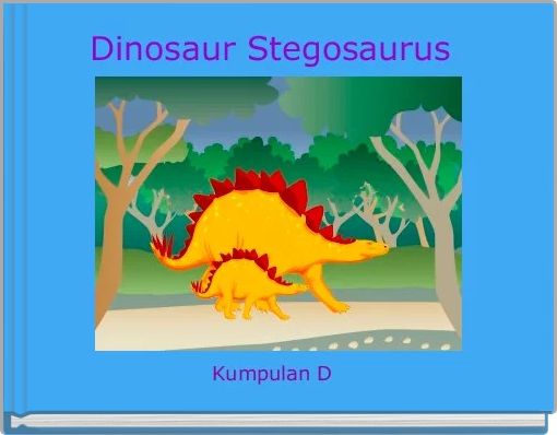 Dinosaur Stegosaurus 