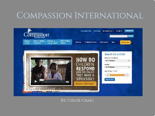 "Compassion International" - Free stories online. Create books for kids ...
