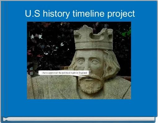 U.S history timeline project