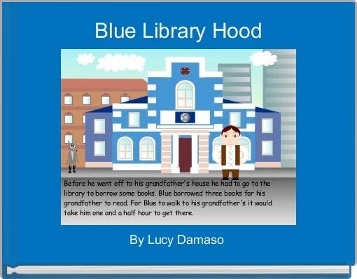 Blue Library Hood