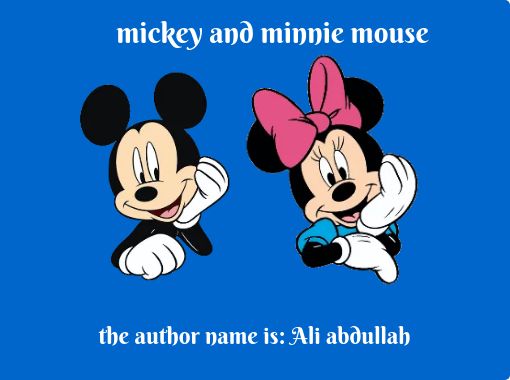"mickey and minnie mouse" - Free stories online. Create books for kids ...