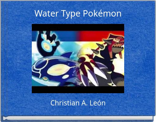 Water Type Pokémon