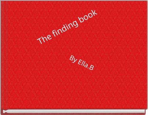 The finding  book