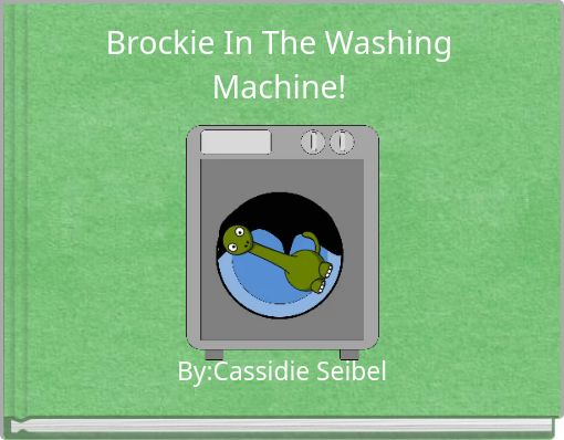 Brockie In The Washing Machine!